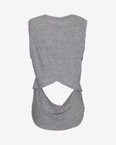 Thumbnail for your product : A.L.C. Brix Open Back Tank: Grey