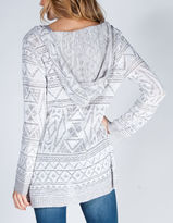 Thumbnail for your product : Full Tilt Womens Hooded Maxi Cardigan