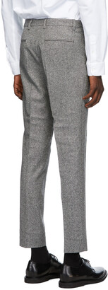 Harmony Black & Brown Wool Peter Trousers