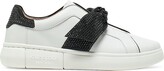 Thumbnail for your product : Kate Spade Lexi Pavé Leather Slip-On Sneakers