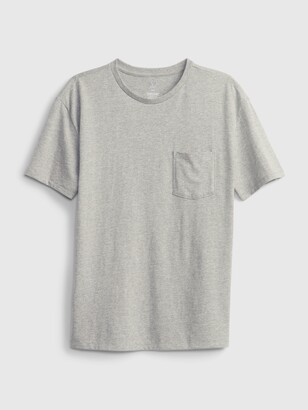 Gap Teen 100% Organic Cotton Pocket T-Shirt