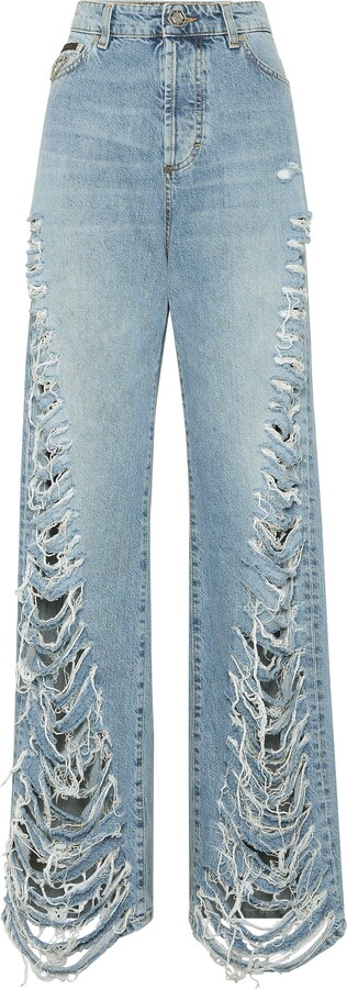 Philipp Plein Skater Denim Trousers