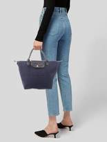 Thumbnail for your product : Longchamp Embossed-Trimmed Le Pliage Tote