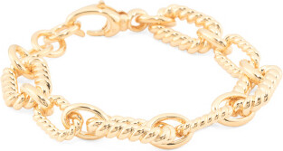 TJMAXX 14Kt Gold Rope Link Bracelet For Women