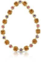 Thumbnail for your product : Forzieri Purple, Pink and Orange Crystals Necklace