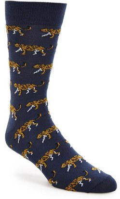 Topman Leopard Socks