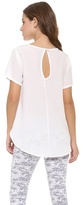 Thumbnail for your product : LnA Relaxed Silk Tee