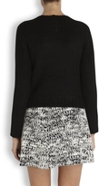 Thumbnail for your product : Carven Black wool blend jumper