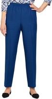 Thumbnail for your product : Alfred Dunner womens Plus-size Women's Classic Textured Average Length Casual Pants