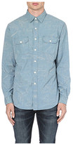 Thumbnail for your product : Ralph Lauren Map print regular-fit cotton shirt