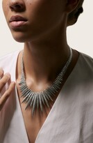 Thumbnail for your product : John Hardy Classic Chain Hammered Spear Bib Necklace