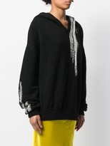 Thumbnail for your product : Ann Demeulemeester Hooded Jumper