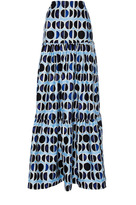 Thumbnail for your product : Alexis Printed Esra Tiered Maxi Skirt