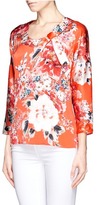 Thumbnail for your product : Nobrand Floral print silk blouse
