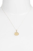 Thumbnail for your product : Anna Beck 'Gili' Reversible Oval Pendant Necklace