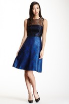 Thumbnail for your product : Cynthia Steffe Yardley Embellished Contrast Skirt Dress