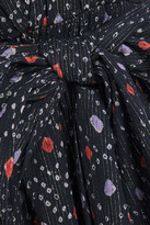 Thumbnail for your product : Ulla Johnson Arisa printed metallic cotton-blend voile mini dress