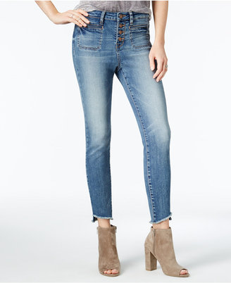 William Rast Frayed Ankle Jeans