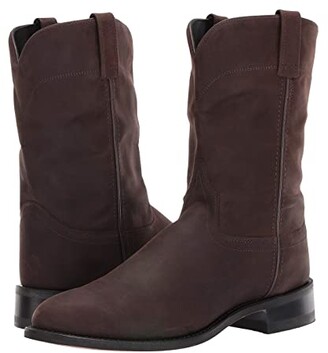 low heel roper boots