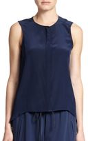 Thumbnail for your product : Rag and Bone 3856 Stretch-Silk Blouse