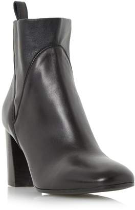 Dune BLACK LADIES POWA - Stretch Leather Heeled Ankle Boot