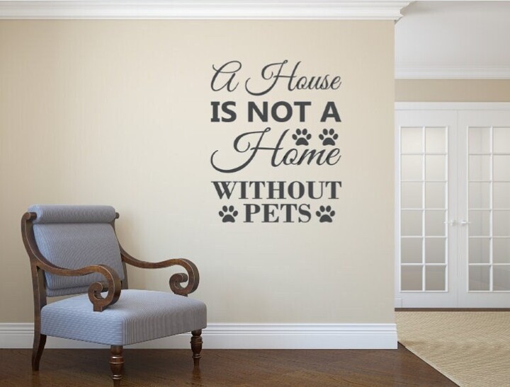 Etsy A House Is Not Home Without Pets. Vinyl Wall Decal. Add To Mirrors, Windows, Chalkboards, Walls. Pet Decals