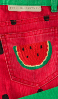 Thumbnail for your product : Stella McCartney Kids Hula Girls Denim Shorts