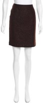 Thumbnail for your product : Andrew Gn Metallic Tweed Skirt