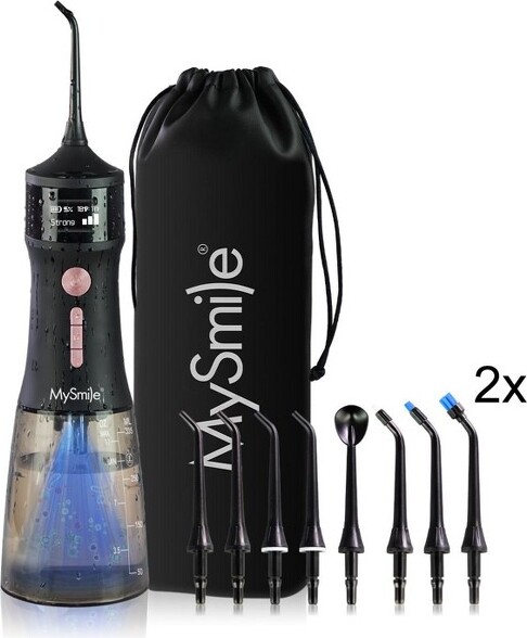 MySmile LP221CordlessWaterFlosserwithRefillJetTipsBundle