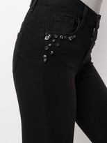 Thumbnail for your product : Liu Jo Embellished Mid-Rise Skinny Jeans