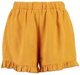 Thumbnail for your product : boohoo Basic Ruffle Hem Woven Shorts