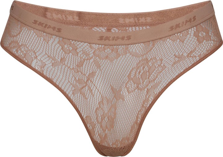 Knit Lace Dipped Thong  Sienna - ShopStyle Plus Size Intimates