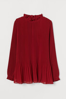 Thumbnail for your product : H&M Pleated blouse