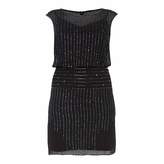Thumbnail for your product : Adrianna Papell Plus size cap sleeve sequin blouson dress