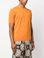 Thumbnail for your product : Laneus short-sleeve knitted T-shirt