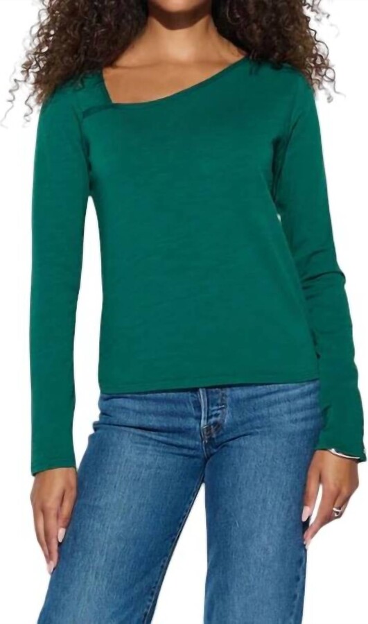 Nation Ltd. Anita Asymmetrical Top In Forest