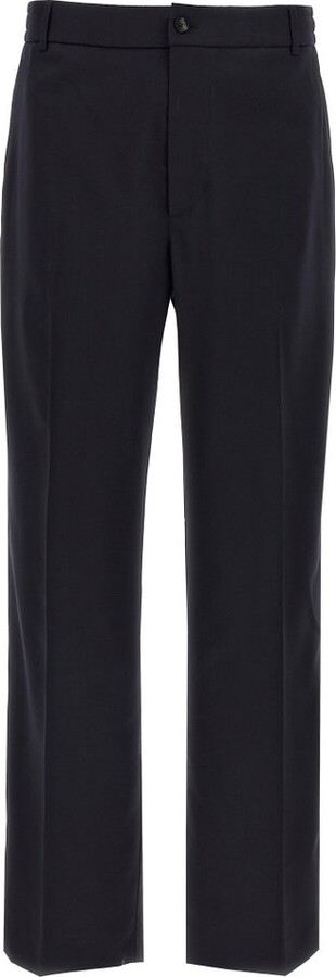 Moncler Logo Patch Tailored Trousers