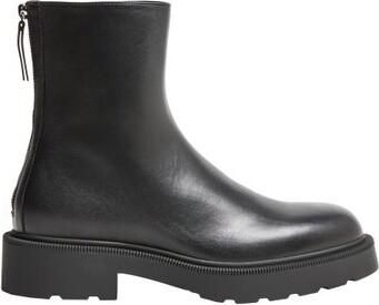 The Row Nobilis Fast ankle boots in leather