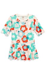 Thumbnail for your product : Tea Collection 'Riesenblume' Peplum Top (Little Girls & Big Girls)