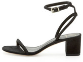 Thumbnail for your product : Brian Atwood Kelston Block-Heel Ankle-Wrap Sandal