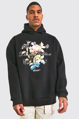 Mens Floral Sweatshirt | Shop the world's largest collection of fashion |  ShopStyle UK