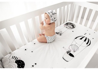 Rookie Humans Frieda & The Balloon Organic Fitted Crib