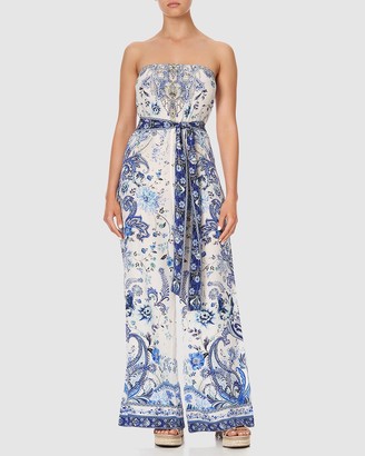 black strapless jumpsuit australia