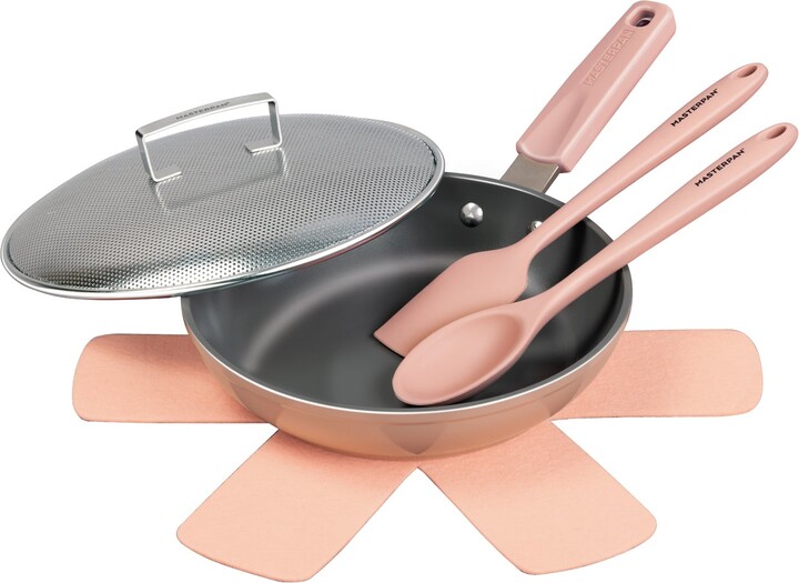 Master Pan Stovetop Oven Fry Pan & Skillet With HeatIn SteamOut Lid