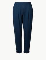 Thumbnail for your product : Marks and Spencer Ponte Tapered Leg Ankle Grazer Joggers