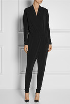 Thumbnail for your product : By Malene Birger Ulindas wrap-effect stretch-crepe jumpsuit