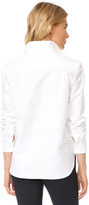 Thumbnail for your product : MAISON KITSUNÉ Oxford Fox Embroidery Classic Shirt