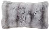 Thumbnail for your product : Adrienne Landau Rabbit Fur Pillow - Gray