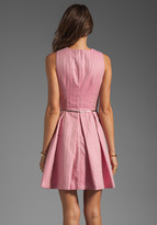 Thumbnail for your product : Cynthia Rowley Ticking Tank Dress