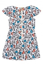 Thumbnail for your product : Milly Minis Butterfly Print Ruffle Flounce Dress.